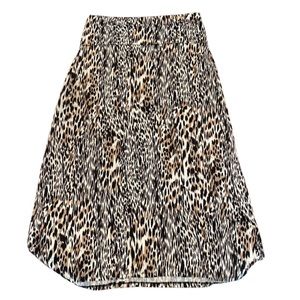 Cheetah print Calvin Klein maxi skirt size XL